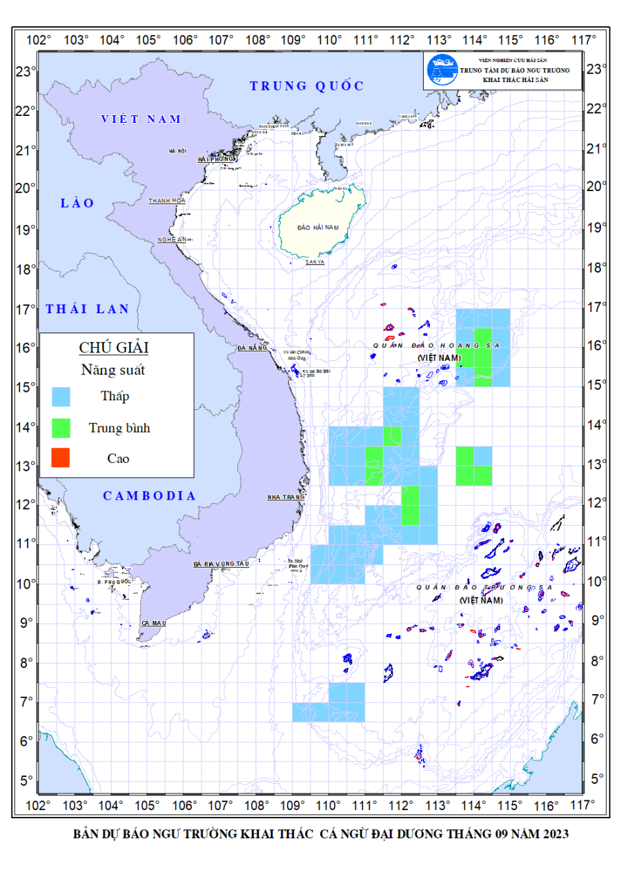 Lịch thủy triều 06/9/2023 (22/7/2023 âm lịch)