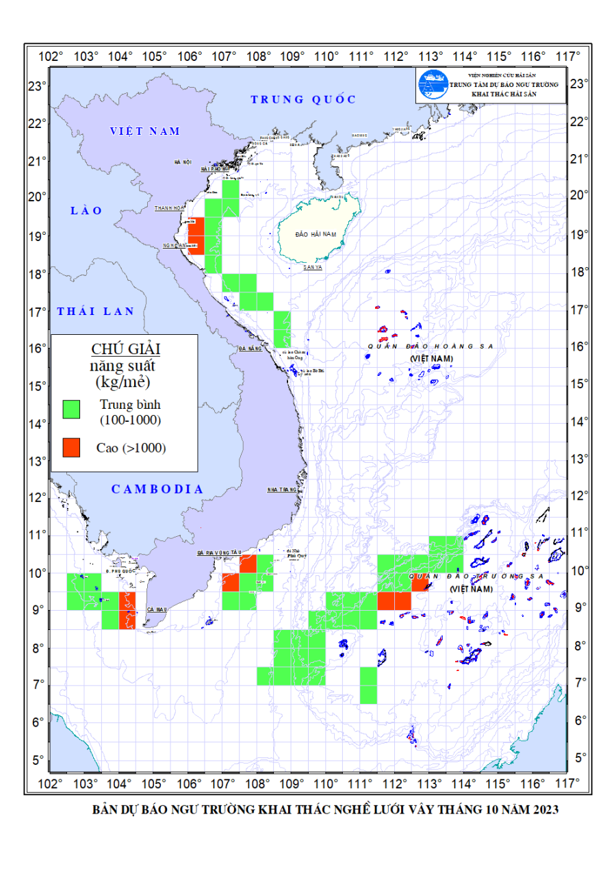 Lịch thủy triều 06/10/2023 (22/8/2023 âm lịch)