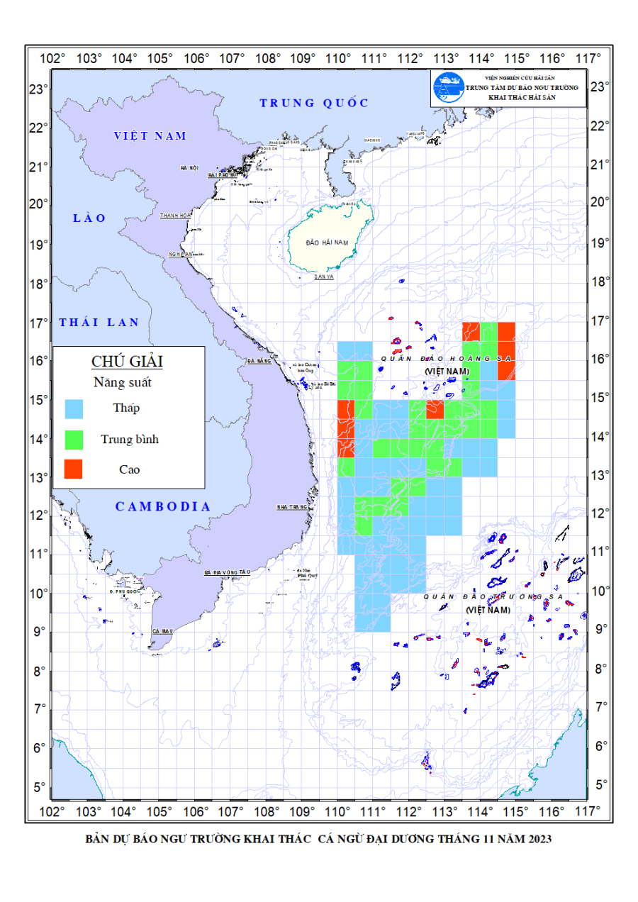 Lịch thủy triều 03/11/2023 (20/9/2023 âm lịch)