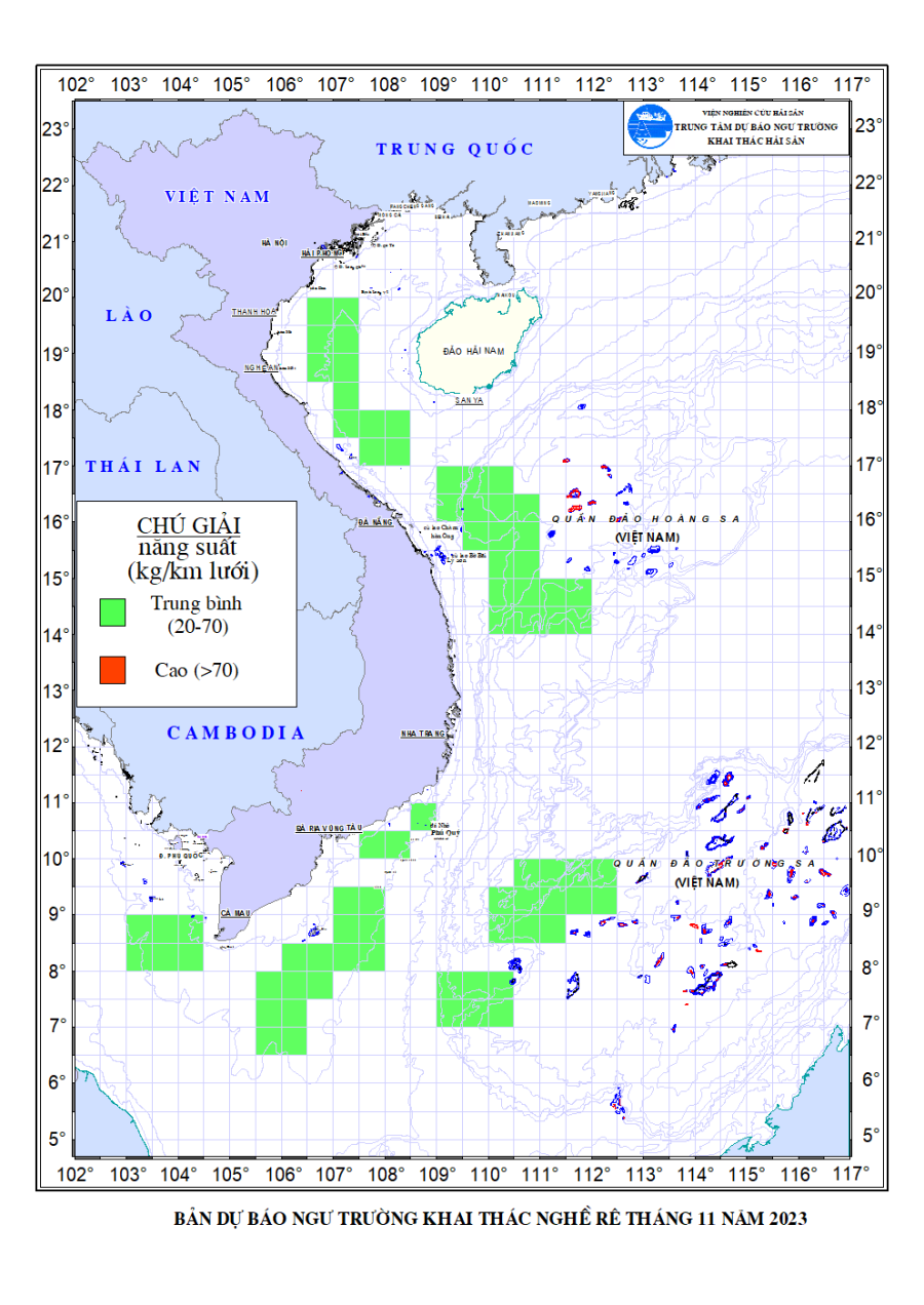 Lịch thủy triều 03/11/2023 (20/9/2023 âm lịch)