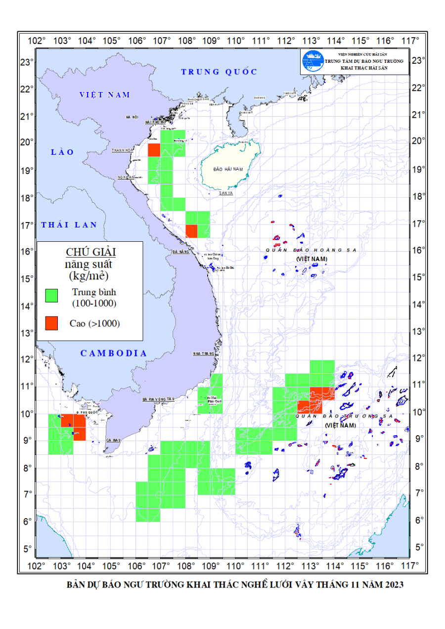 Lịch thủy triều 03/11/2023 (20/9/2023 âm lịch)