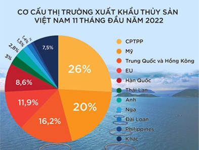  Vietnam's Top Seafood Export Markets in 2022