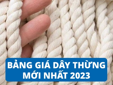 Bảng giá dây thừng mới nhất 2023