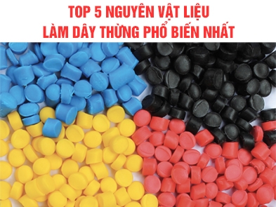 Top 5 nguyên vật liệu làm dây thừng phổ biến nhất