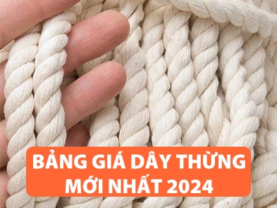 Bảng giá dây thừng mới nhất 2024