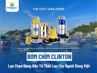 Clinton Submersible Pump – Top Choice from Thailand for Vietnamese Users in 2025