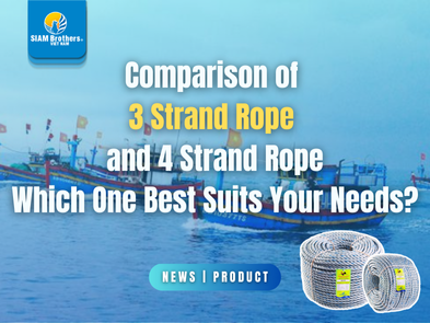Comparison of 3 Strand Rope and 4 Strand Rope Which One Best Suits Your Needs?