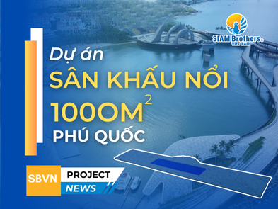 Dự Án Sân Khấu Nổi 1.000m² Bằng Phao HDPE Tại Phú Quốc