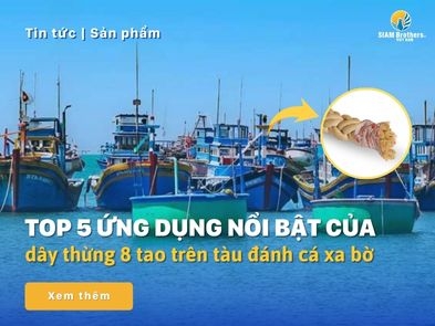Top 5 ứng dụng nổi bật của dây thừng 8 tao trên tàu đánh cá xa bờ