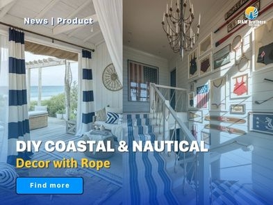 DIY Coastal & Nautical Decor with Rope