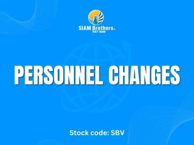 Change in Personnel - Appointment and Dismissal of the Chairman of the BOD