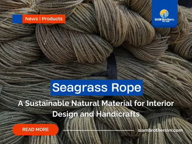 Seagrass Rope – A Sustainable Natural Material for Interior Design and Handicrafts