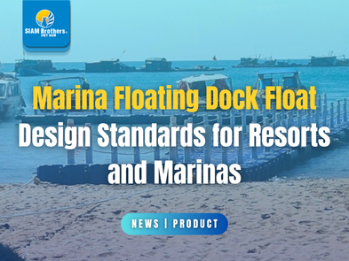 Marina Floating Dock Float Design Standards for Resorts and Marinas
