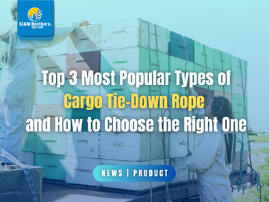 Top 3 Most Popular Types of Cargo Tie-Down Rope and How to Choose the Right One