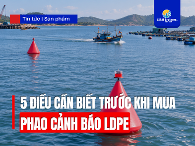 5 điều cần biết trước khi mua Phao cảnh báo LDPE